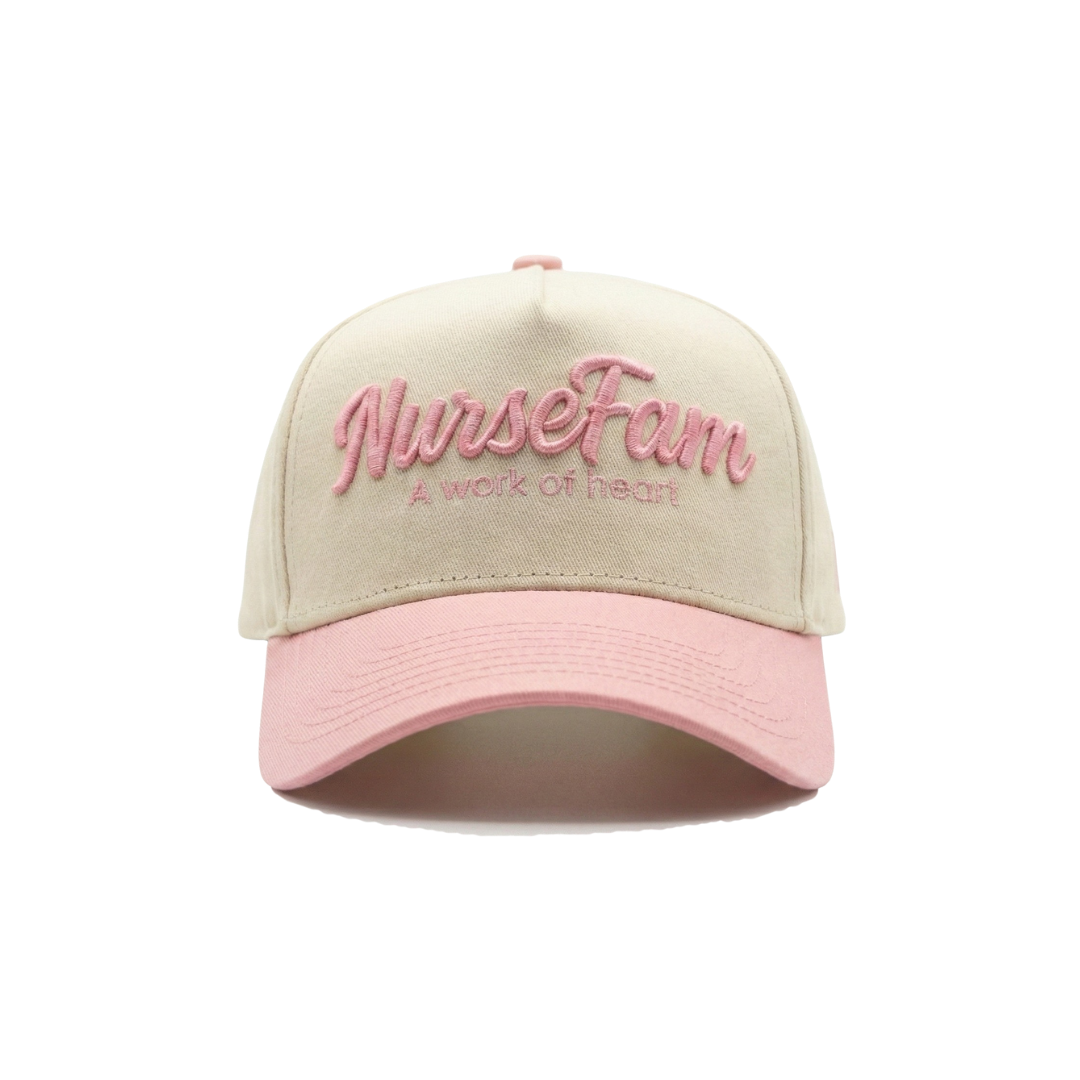 ⭐️Sale: BOGO 50% OFF: Pink Hat "Work of Heart"
